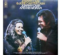 JOHNNY CASH AND JUNE CARTER - JOHNNY CASH AND HIS WOMAN LP (VINYL ALBUM) UK CBS 1973