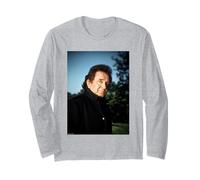 Johnny Cash Anillo De Fuego Cantante De Michael Grecco Manga Larga