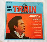 JOHNNY CASH - blue train SHARE 5002 (LP vinyl record)