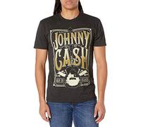Johnny Cash - Camiseta de Guitarra clásica para Hombre - Multi - Medium
