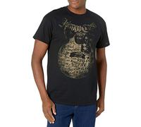 Johnny Cash - Camiseta de Manga Corta para Hombre, Color Negro - Negro - Large