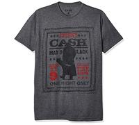 Johnny Cash Camiseta Oficial One Night Only - Gris - XX-Large