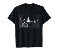 Johnny Cash Cantante de Country Rock en Vivo 1987 Camiseta