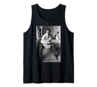 Johnny Cash, Cantante de I Walk The Line Ring of Fire 1959 Camiseta sin Mangas