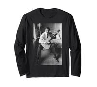 Johnny Cash, Cantante de I Walk The Line Ring of Fire 1959 Manga Larga