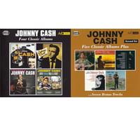 Johnny Cash - Classic Country CD Collection - 9 Complete Classic Albums: With His Hot and Blue Guitar, Songs of Our Soil, Sings Hank Williams, Ride This Train, The Fabulous Johnny Cash & Many More