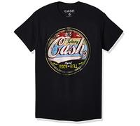 Johnny Cash Original Rock and Roll - Camiseta para Hombre, Color Negro - Negro - Large