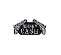 Johnny Cash Revolver parche patch bordado con logotipo para planchar de hierro en apliques