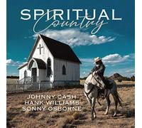 Johnny Cash / Hank Williams / Sonny Osborne – Spiritual Country – CD (Importación USA)