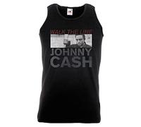 Johnny Cash - T-Shirt # Xl Black Unisex # Studio Shot