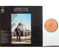 JOHNNY CASH / THE HOLY LAND / Bildhülle mit ORIGINAL WERBE-Innen-Schutzhülle / Deutsche Pressung / CBS S 63 428