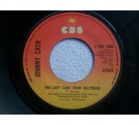JOHNNY CASH The Lady Came from Baltimore 7"