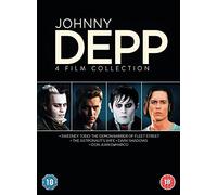 Johnny Depp Collection (4 Dvd) [Edizione: Regno Unito] [Reino Unido]