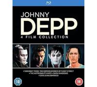 Johnny Depp Collection [4 Film] [Blu-ray] [2015] [Region Free] [Francia]