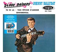 Johnny Hallyday - 24 000 Baisers - EP N°07 Vinyle BLEU [Vinilo]