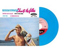 Johnny Hallyday - Johnny Hallyday Chante Les Filles - EP N°10 Vinyle BLEU [Vinilo]