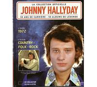 johnny hallyday - la collection officielle johnny halyday country folk rock 1972 cd et livret