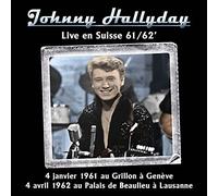 Johnny Hallyday - Live en Suisse 61/62' (boitier cristal)