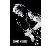 Johnny Hallyday Lone Wolf Póster, Papel, Multicolor, 91,5 x 61 x 0,03 cm