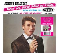 Johnny Hallyday - Nous Les Gars, Nous Les Filles - EP N°06 Vinyle ROSE [Vinilo]