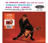 Johnny Hallyday - Tu Parles Trop - EP N°05 Vinyle ORANGE [Vinilo]