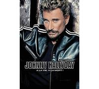Johnny Hallyday Vie, a la Mort Póster, Papel, Multicolor, 91,5 x 61 x 0,03 cm