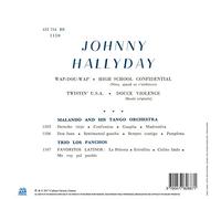 Johnny Hallyday - Wap-Dou-Wap - EP Pochette Grecque