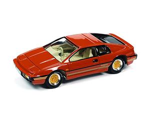 Johnny Lightning 1980 Lotus Turbo Esprit S3 Naranja Metálico con Rayas James Bond 007 "for Your Eyes Only (1981) Película Pop Culture 2022 Release 1 1/64 Diecast Model Car