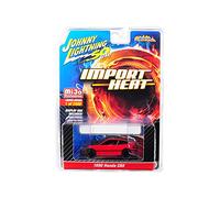 Johnny Lightning JLCP7200 - Coche miniatura con capucha negra y top street freaks edición limitada (2.400 piezas, 1/64)