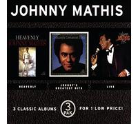 Johnny Mathis - 3 Pak: Heavenly / Greatest Hits of Love / Live