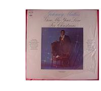 Johnny Mathis Near Mint Stereo Lp - Give Me Your Love For Christmas - Epic Records - 1980s