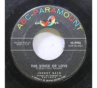 Johnny Nash - Barbara Mason 45 RPM I'll Never Love The Same Way Twice / You Did Not Stay Last Night