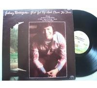 JOHNNY RODRIGUEZ - JOHNNY RODRIGUEZ-just get up and close the door MERCURY (LP vinyl record)
