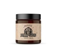 Johnny Slicks Ungüento orgánico a base de aceite para hombres, fijación baja a media, promueve el crecimiento saludable del cabello y ayuda a hidratar la piel seca, resistente, 4 onzas