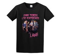 Johnny Thunders & The Heartbreakers Punk Rock USA L.A.M.F. Unisex 100% Cotton Short-Sleeve T-Shirts Black L