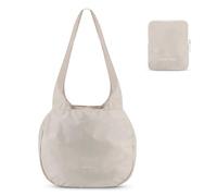 Johnny Urban Bolsa de la Compra Plegable Beige - Lee - Bolsa reutilizable para ir de compras Travel Camping Viajes - Cerrable con cordón y bolsillo interior - Ligera y Sostenible