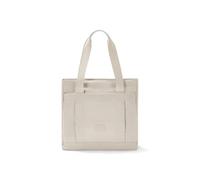 Johnny Urban Bolso Shopper Mujer Beige - Kim - Tote Tag con Compartimento para Portátil de 16 Pulgadas para Trabajo, Universidad, Colegio, Playa - Bolso de Hombro Minimalista - Repelente al Agua