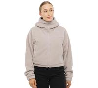 Johnny Urban Chaqueta Corta Polar Mujer Beige - Nova - Forro Polar para Otoño & Invierno - Abrigo Corto con Capucha Alta - Chaqueta Cálida con Cremallera - Cropped Teddy Fleece Jacket