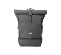 Johnny Urban Mochila Enrollable Mujer Hombre Gris Oscuro - Allen Medium - Bolso para Viaje, Universidad, Trabajo - Compartimento para Portátil - Repelente al Agua