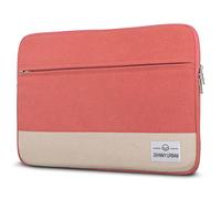 Johnny Urban Funda MacBook Pro 13/MacBook Air (2018) Sleeve Rojo Lona Bolso para MacBook Air (2018)/Pro 13, DELL y Muchos Otros Modelos 11" 11.6" 12 Pulgadas Notebook maletín de Lona de algodón