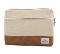 Johnny Urban Funda portátil 13" - 13.3" Lona Beige - Bolso para Acer ASUS Lenovo Microsoft DELL HP Samsung Surface Book y Otros Muchos Modelos - 13" / 13.3" Notebook maletín Lona de algodón