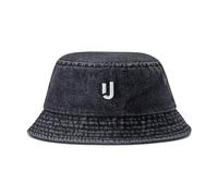 Johnny Urban Gorro Pescador Hombre Mujer Negro Denim - Bob - Bucket Hat para Playa y Camping - Festival Outfit Accesorio - Gorros Verano - Sombrero de Algodón - Impermeable