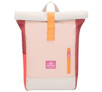 Johnny Urban Mochila 'Aaron' gris claro / rosa / rojo, Talla One Size