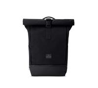JOHNNY URBAN Mochila Enrollable Mujer Hombre Negra - Allen Medium - Bolso para Viaje, Universidad, Trabajo - Compartimento para Portátil - Repelente al Agua