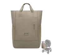 Johnny Urban Mochila Cambiador & Bolsa Carrito Bebe Gris - Blair - Bolso Maternidad para Cochecito - Mochila Pañalera para Bebes - Volumen 16 Litros - Repelente al Agua