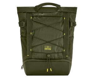 Johnny Urban Mochila Hombre Mujer Verde - Harper - Mochila de Viaje Deporte Trabajo - Casual Mochila De Día Con Muchos Compartimentos - Ligero e Hidrófugo