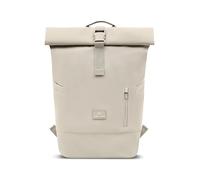 Johnny Urban Mochila hombre y mujer beige - Luca Medium - Mochila enrollable con compartimento para portátil 16 pulgadas - Para trabajo, universidad, colegio, viaje - 17 l