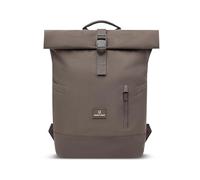 Johnny Urban Mochila hombre y mujer marrón - Luca Small - Mochila enrollable con compartimento para portátil 16 pulgadas - Para trabajo, universidad, colegio, viaje - 11 l