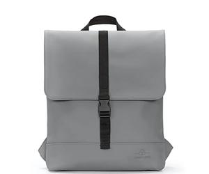 JOHNNY URBAN Mochila Mujer Gris - Ruby - Bolso Mochila Moderna con Compartimento para Portátil 15.6 Pulgadas - para Trabajo, Ciudad, Universidad - Repelente al Agua