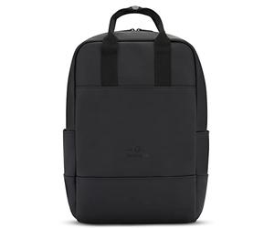 Johnny Urban Mochila Mujer y Hombre Negro - Hailey - Bolso para Viaje, Trabajo, Universidad - Casual Elegante Backpack Portátil 14 Pulgadas - Mochilas para Portatil Antirrobo - Hidrófugo